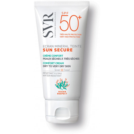 SVR SUN SECURE Ecran Minéral Teinté Peaux Grasse