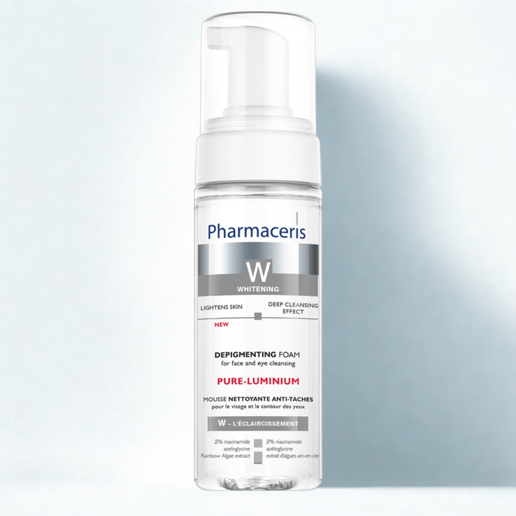 PHARMACERIS W Pure LUMINIUM Mousse Nettoyante ANTI TACHES 150ML